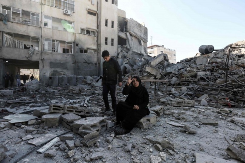        تضرر 530 وحدة سكنية من الغارات الإسرائيلية على غزة- (صور)  غزة: أعلن مفيد الحساينة وزير الأشغال العامة والإسكان ا Gaza6