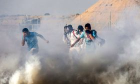 جيش الاحتلال يُصيب 55 فلسطينيا بينهم 33 بالرصاص شرقي قطاع غزة  ـ (فيديو)