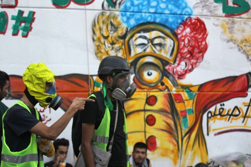 الألوان لغة الثورة على جدران بغداد- (صور)  15-1