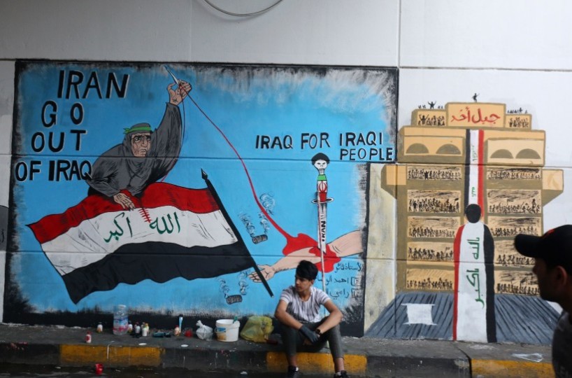 الألوان لغة الثورة على جدران بغداد- (صور)  23-1