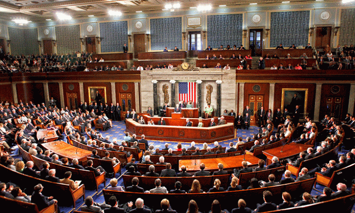 مجلس النواب الأمريكي يستعد لطرح مشروع قانون يدعم حل الدولتين للنزاع الفلسطيني- الإسرائيلي -النواب-730x438