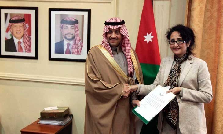الآب السيد المسيح هدوء مؤقت  السفير السعودي الجديد في الأردن يبدأ جولة 