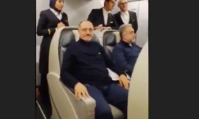 لبنان.. تداول فيديو لغسان بن جدو على متن الطائرة القادمة من إيران- (شاهد)