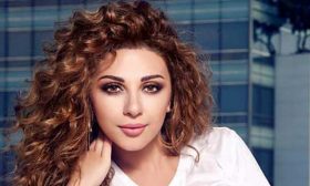 ميريام فارس تحتفل مع ابنها وزوجها بعيد الأب- (صور)
