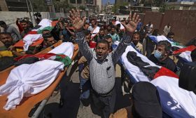ارتفاع عدد شهداء العدوان الإسرائيلي على غزة إلى 145 بينهم 41 طفلا- (صور)