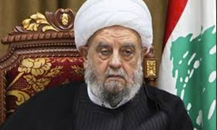 وفاة رئيس المجلس الإسلامي الشيعي الأعلى في لبنان الشيخ عبد الأمير قبلان   000-730x438