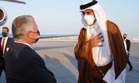 أمير قطر وملك الأردن يطلعان على استعدادات تأمين مونديال 2022- (تغريدة)