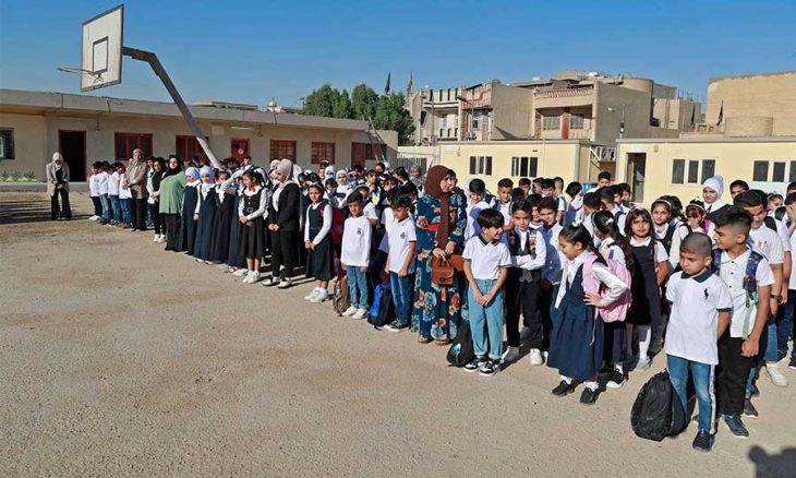 مركز لحقوق الإنسان: آلاف المدارس في العراق موجودة بالاسم فقط