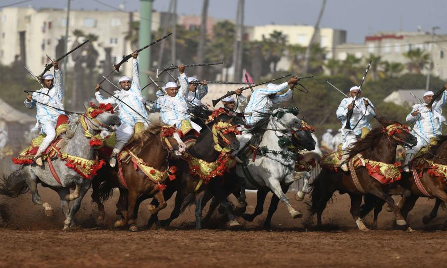 مسابقات الفروسية التقليدية بالمغرب 5-21
