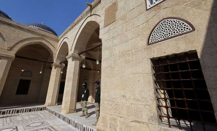 افتتاح اقدم مسجد عثماني في قلعة صلاح الدين 22ipj-8