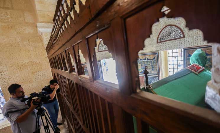 افتتاح اقدم مسجد عثماني في قلعة صلاح الدين 24ipj-5