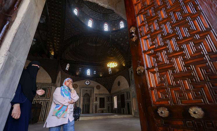 افتتاح اقدم مسجد عثماني في قلعة صلاح الدين 27ipj-3