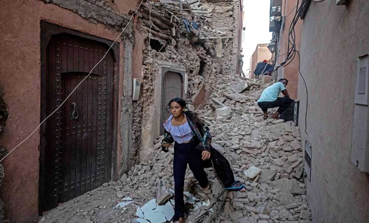 صور من زلزال المغرب 32ipj