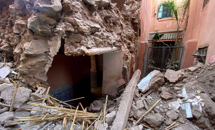 صور من زلزال المغرب 42ipj