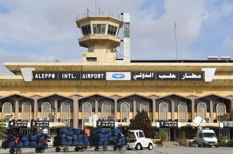 الثالث خلال أيام.. قصف إسرائيلي يستهدف مطار حلب الدولي