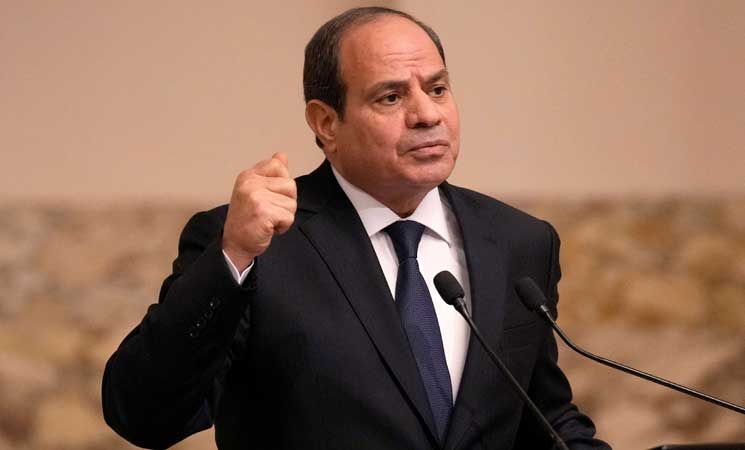 السيسي: مصر دولة قوية ذات سيادة لا تمس