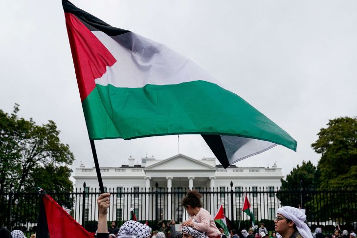 الآلاف يتظاهرون في واشنطن دعما لفلسطين ـ (صور وفيديو)
