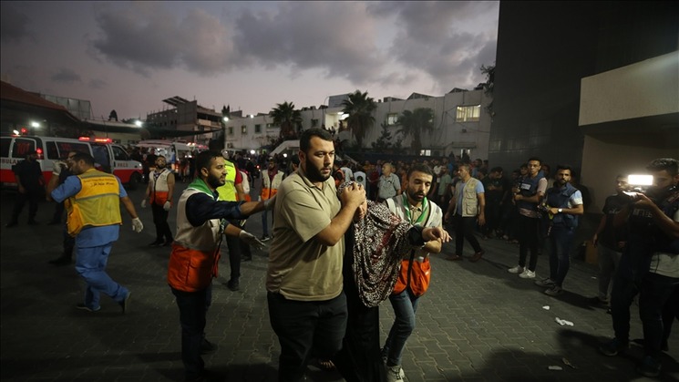 “الشفاء الطبي”: 35 ألفا من سكان غزة نزحوا إلى المجمع