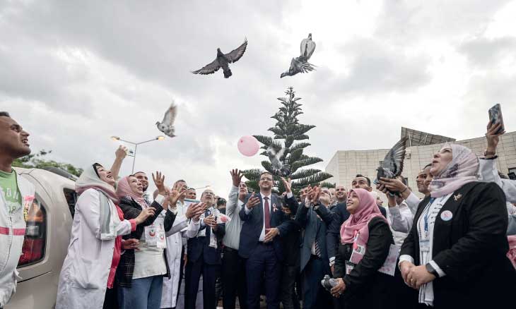 غزة: إطلاق فعاليات «أكتوبر الوردي» للتوعية بسرطان الثدي لدى النساء