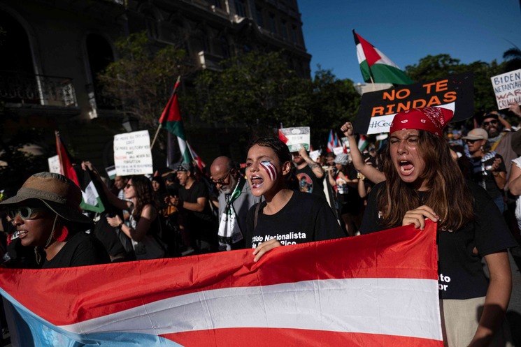 مظاهرات في بورتريكو وتكساس تنديداً بالعدوان الإسرائيلي  20231112221542afpp-afp_343f28n.h-1