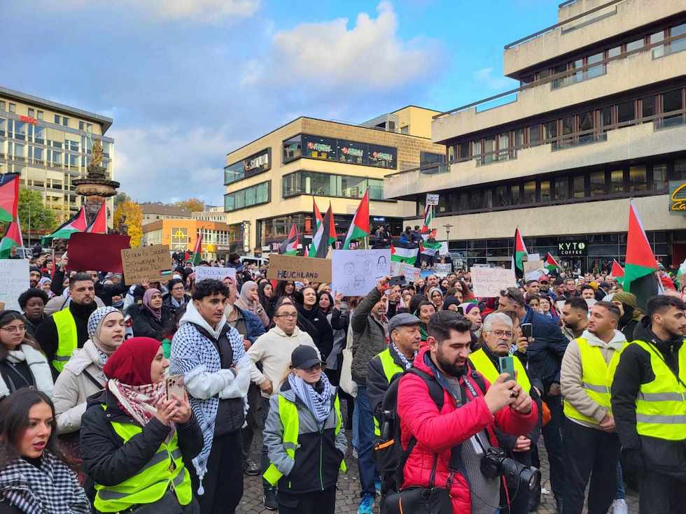 مظاهرات في عدة مدن ألمانية تأييدا للفلسطينيين- (صور وفيديو)