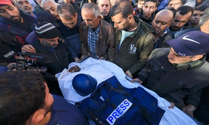 غزة: ارتفاع عدد الشهداء الصحافيين إلى 101