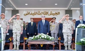 وزير الدفاع المصري: القضية الفلسطينية تواجه منحنى شديد الخطورة وتصعيدا عسكريا لتصفيتها