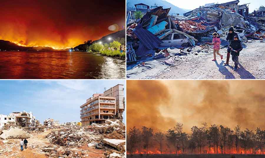 عام 2023 يسجل أرقاماً قياسية بالكوارث الطبيعية ويدق ناقوس الخطر بعواقب متاعب المناخ