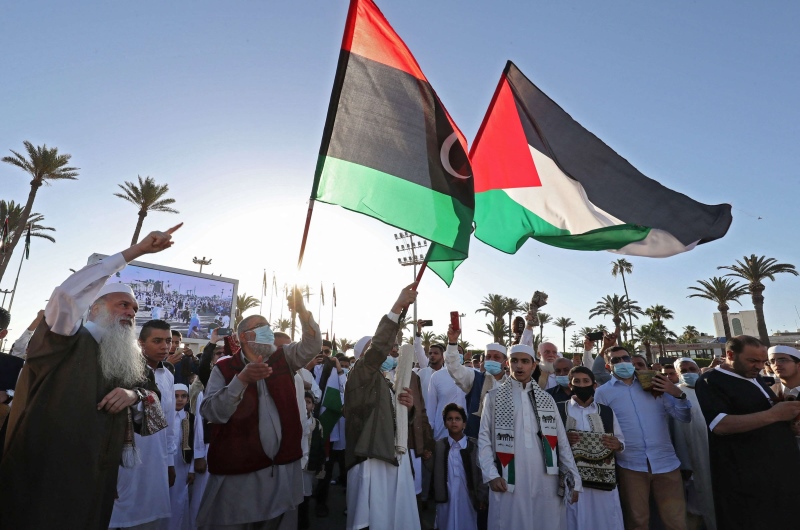 مفتي ليبيا يطالب بمقاطعة الإدارة الأمريكية بسبب دعمها لإسرائيل