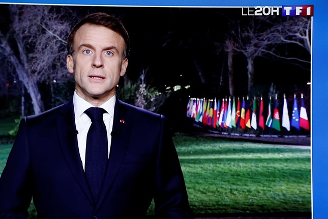 ماكرون يعلن 2024 عاماً للفخر والأمل للفرنسيين- (فيديو)