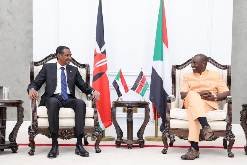 السودان يستدعي سفيره في كينيا احتجاجا على استقبالها “حميدتي”