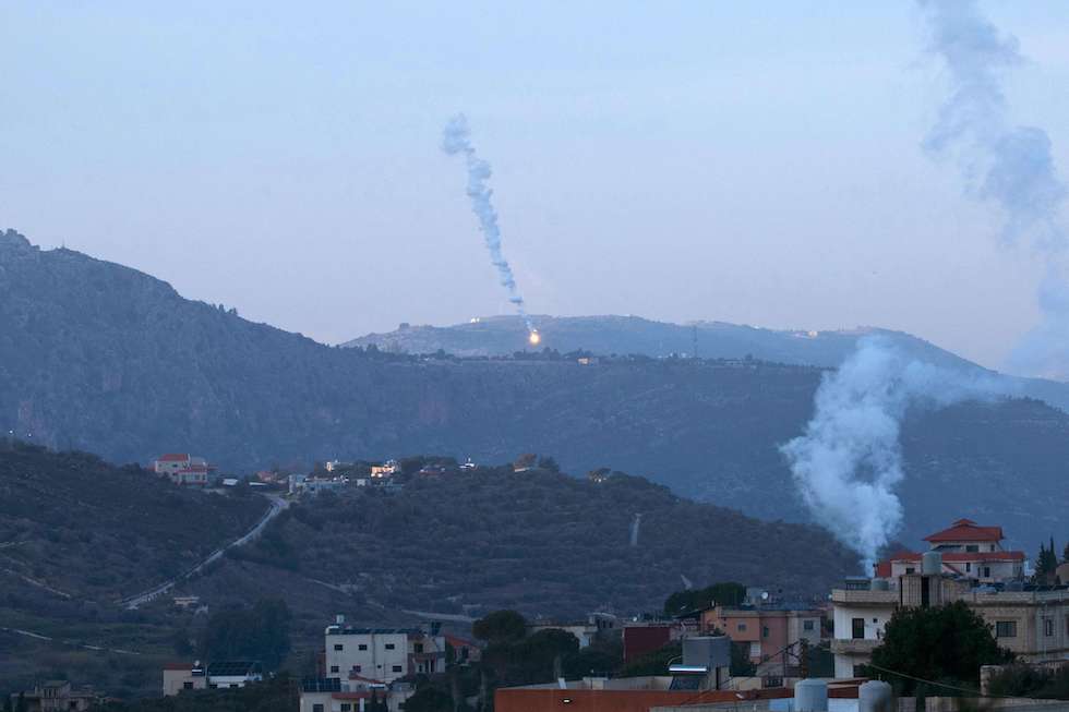 مقاتلات إسرائيلية تشن غارة على بلدة بليدا جنوب لبنان 