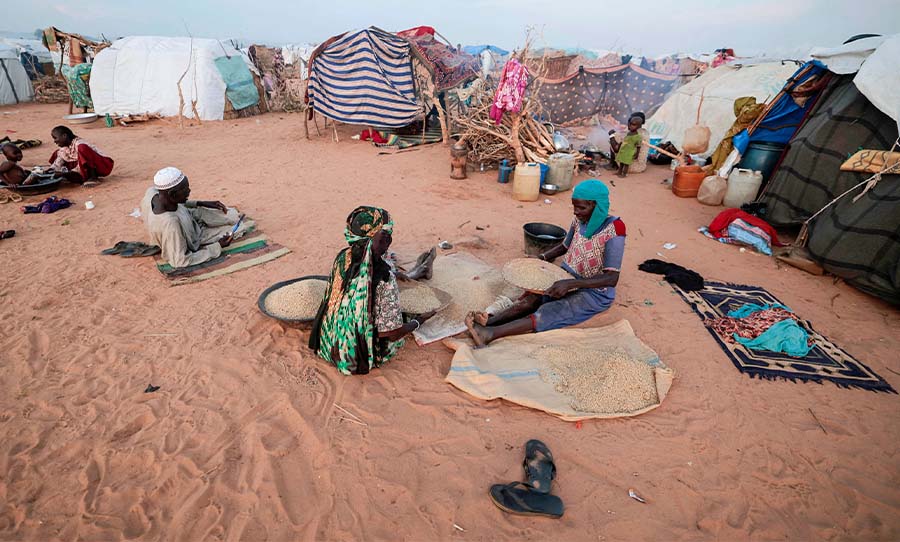 تقارير حول موت أشخاص بسبب الجوع في السودان