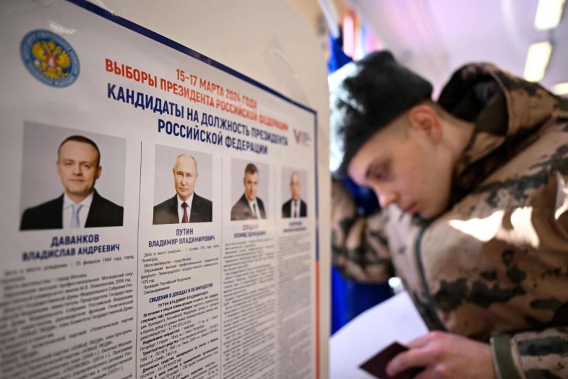 انطلاق عملية التصويت في الانتخابات الرئاسية الروسية