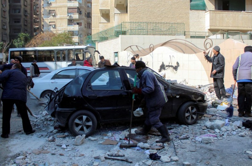 في محاولة لاغتيال لبناني.. انفجار عبوة ناسفة بسيارة في دمشق- (صورة)