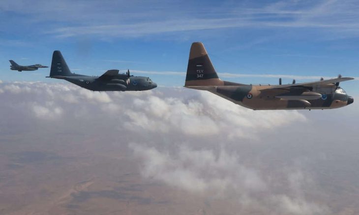 القوات المسلحة الأردنية: سلاح الجو يزيد طلعاته لمنع أي اختراق لسماء البلاد