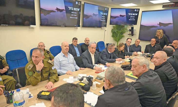 جلس الحرب الإسرائيلي يتابع مباحثاته… وبايدن: ملتزمون بأمن إسرائيل وحماية شركائنا