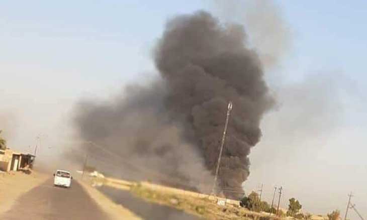 انفجار هائل في قاعدة عسكرية تستخدمها قوات الحشد الشعبي العراقية