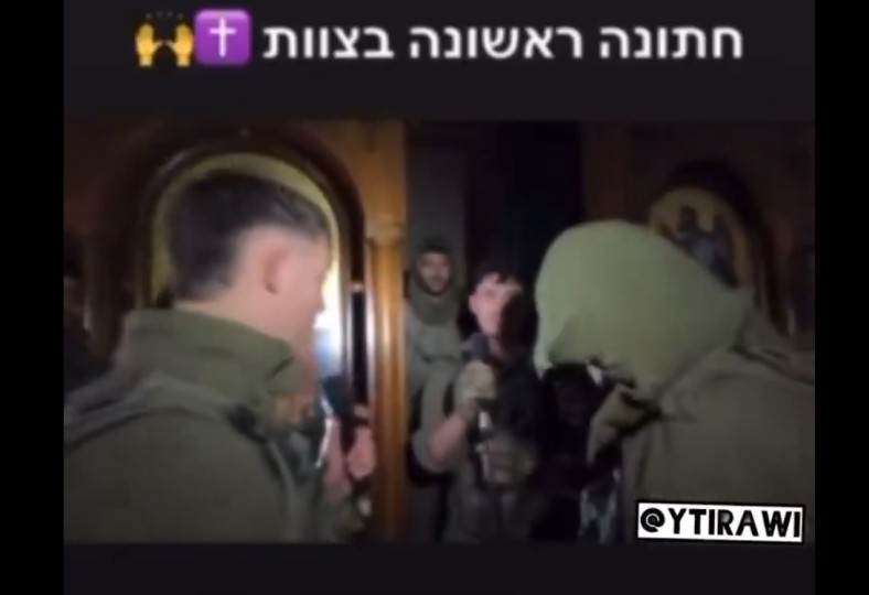 فيديو ساخر لجنود إسرائيليين داخل كنيسة دير ميماس يثير سُخطا في لبنان- (شاهد)