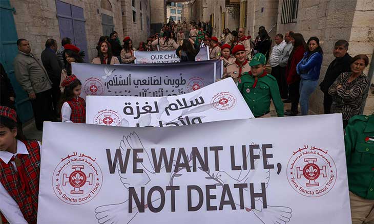 في ميلاد المسيح لا تُمّحى الإبادة الإسرائيلية