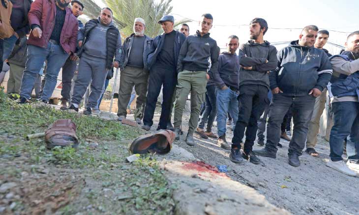 استشهاد 3 فلسطينيين في قصف إسرائيلي جنوب طوباس