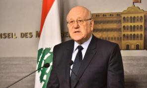 ميقاتي: سنبدأ بنزع السلاح من جنوب الليطاني