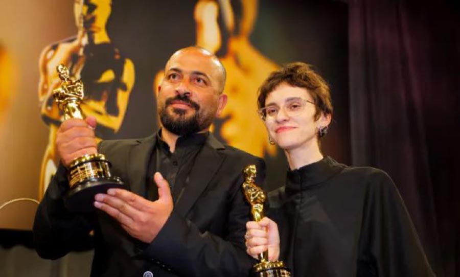 أكاديمية السينما الأمريكية تعتذر لعدم دفاعها عن مخرج فلسطيني نال الأوسكار