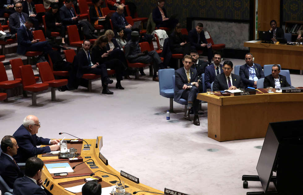 تلاسن بين السفير الفلسطيني وممثل الكيان الصهيوني في مجلس الأمن