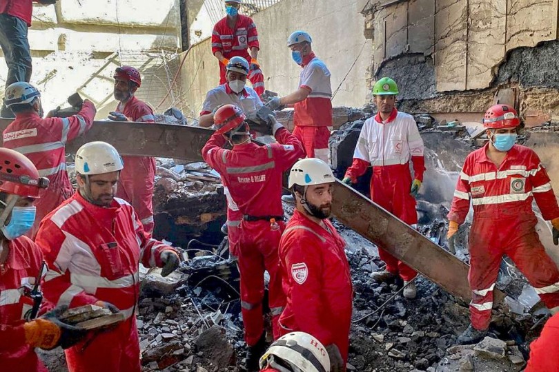 منظمة حقوقية: هجمات إسرائيل على إيران أسفرت عن مقتل 585 شخصا