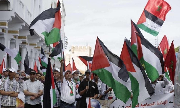 المغرب.. وقفة تضامنية تحذر من تدهور الوضع الإنساني بغزة