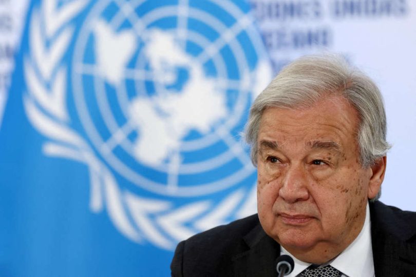 غوتيريش: وجود خمسة ملايين فلسطيني بلا حقوق على أراضيهم يتعارض مع مبادئ الإنسانية والقانون الدولي