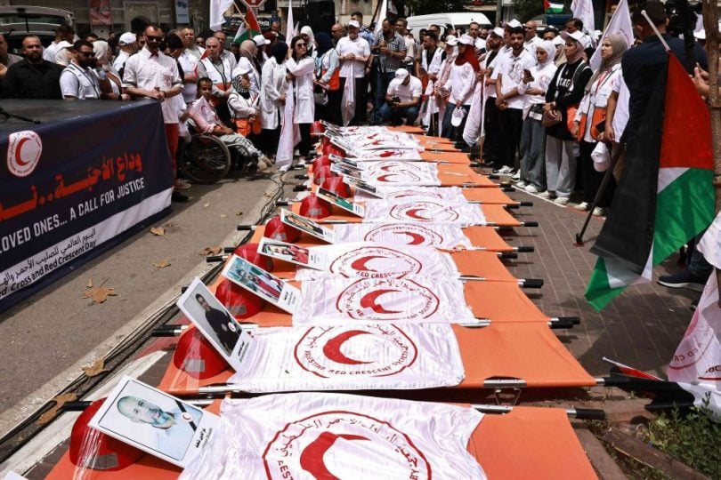 فلسطين: 500 عامل إغاثي استشهدوا في الحرب على غزة