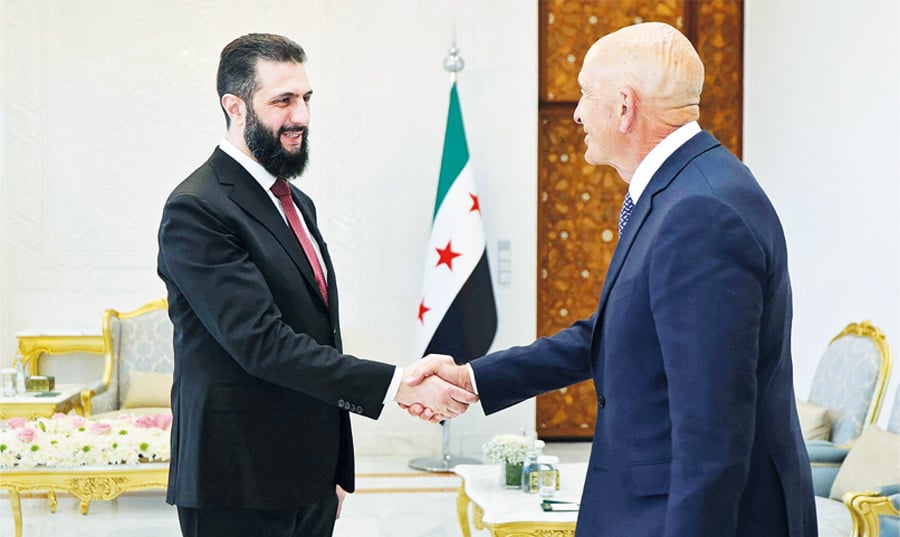 دونالد ترامب وأحمد الشرع ولبنان وحزب الله