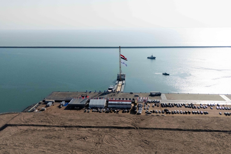 العراق يعلن سقوط طائرة مسيّرة داخل ميناء الفاو دون أضرار